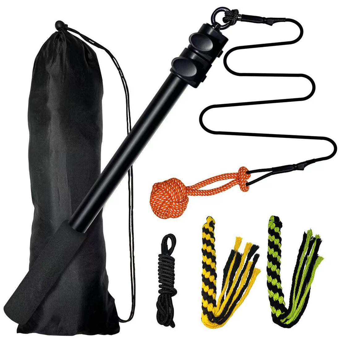 Telescopic Stick Teasing Rod Toy Pet