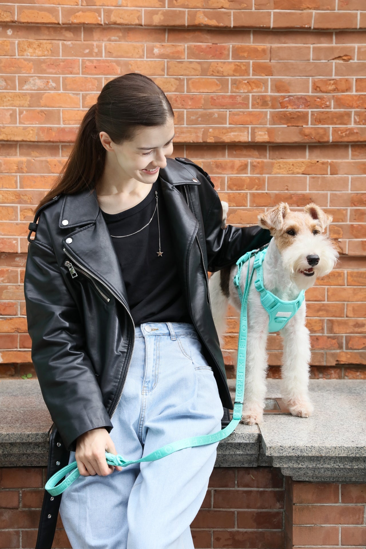 Padded Active Pet Leash – Mint Green