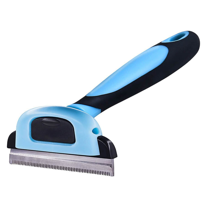 OxGord Blue Combo Pet Grooming Brush
